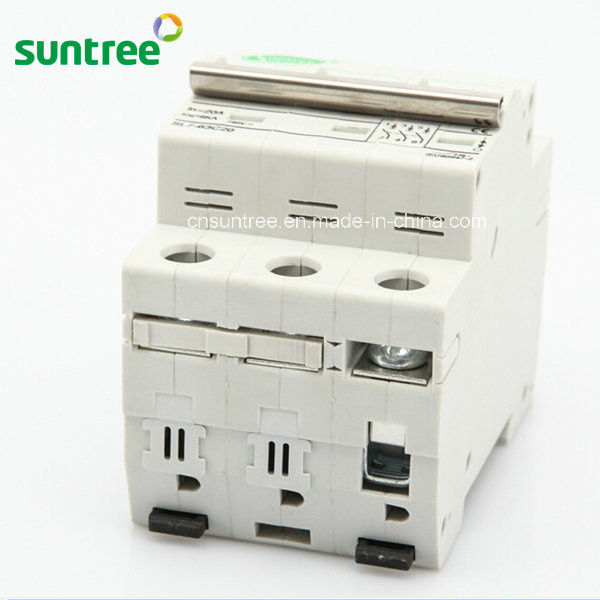 3 Pole DC750V DC Solar Mini Circuit Breaker
