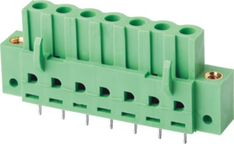 Pin Header Pluggable Terminal Block with Double Nuts (WJ2EDGB-5.0/5.08)