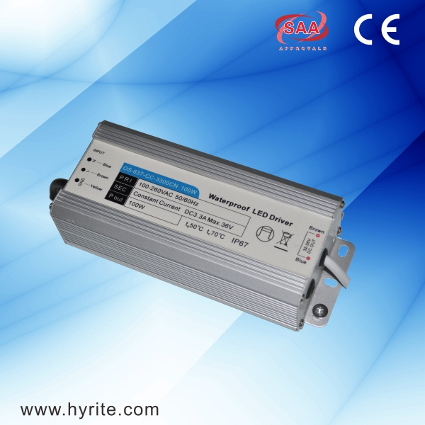 Dimmable 60W 12V Waterproof Constant Voltage LED Driver with Ce