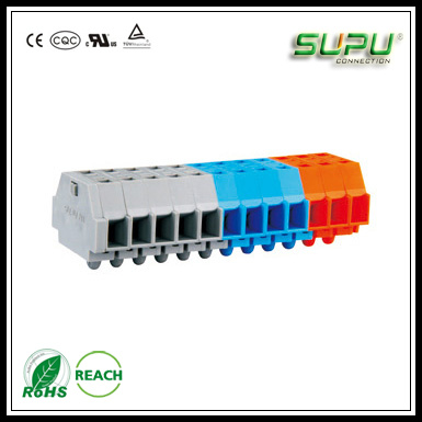 Terminal Block Deck with Snap-in Mounting Feet 0.2-2.5mm
