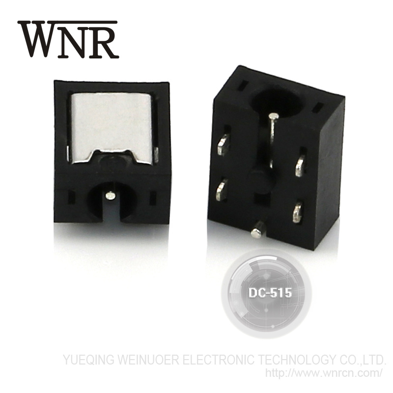 Environmental High Quality 5 Pin Metal DC Power Jack DC-515