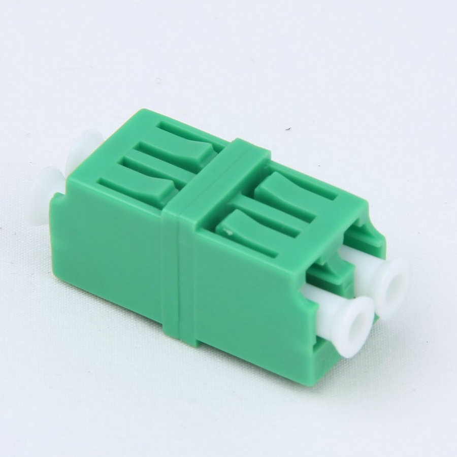 LC/APC Symmetrical Sm Fiber Optic Adapter