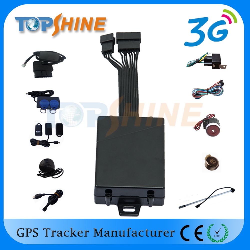 RS232 RFID School Bus 3G 4G GPS Tracker Wtih Emergency Call