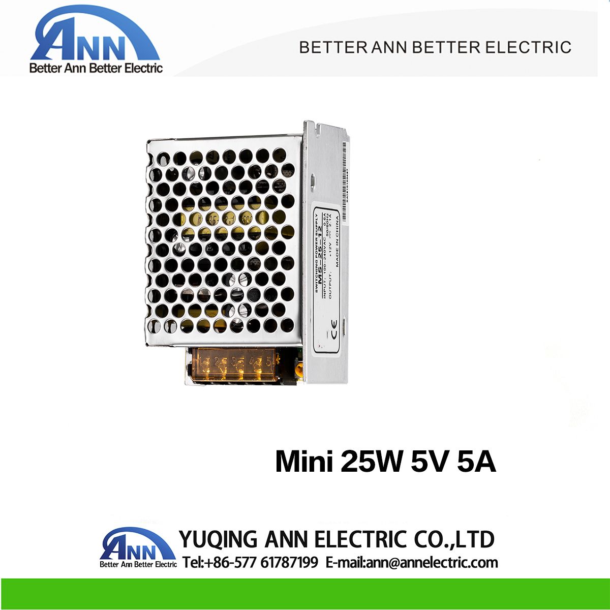 25W 12V Switching Power Supply for LED LCD Ms-25 SMPS, Small Type Power Supply, 5V 12V 24V 48V