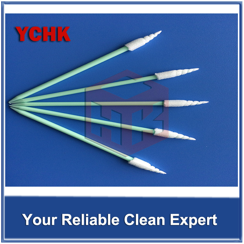 Semiconductor Use Small Spear Tip Foam Swab Brush
