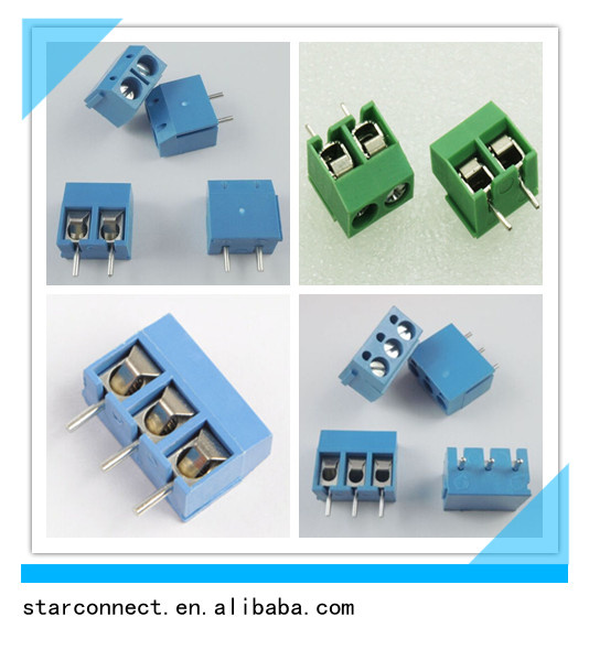 2.54mm 3.5mm Pitch Screw Terminal Block