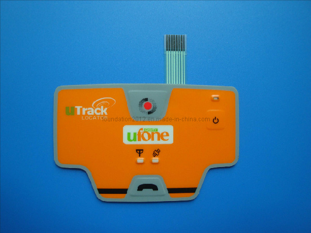 Microwave Embossed Tactile LED Panel Overlay Membrane Switch