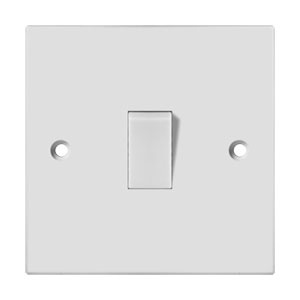 Ee-G911W/Ee-G912W 1 Gang 1 Way Wall Switch