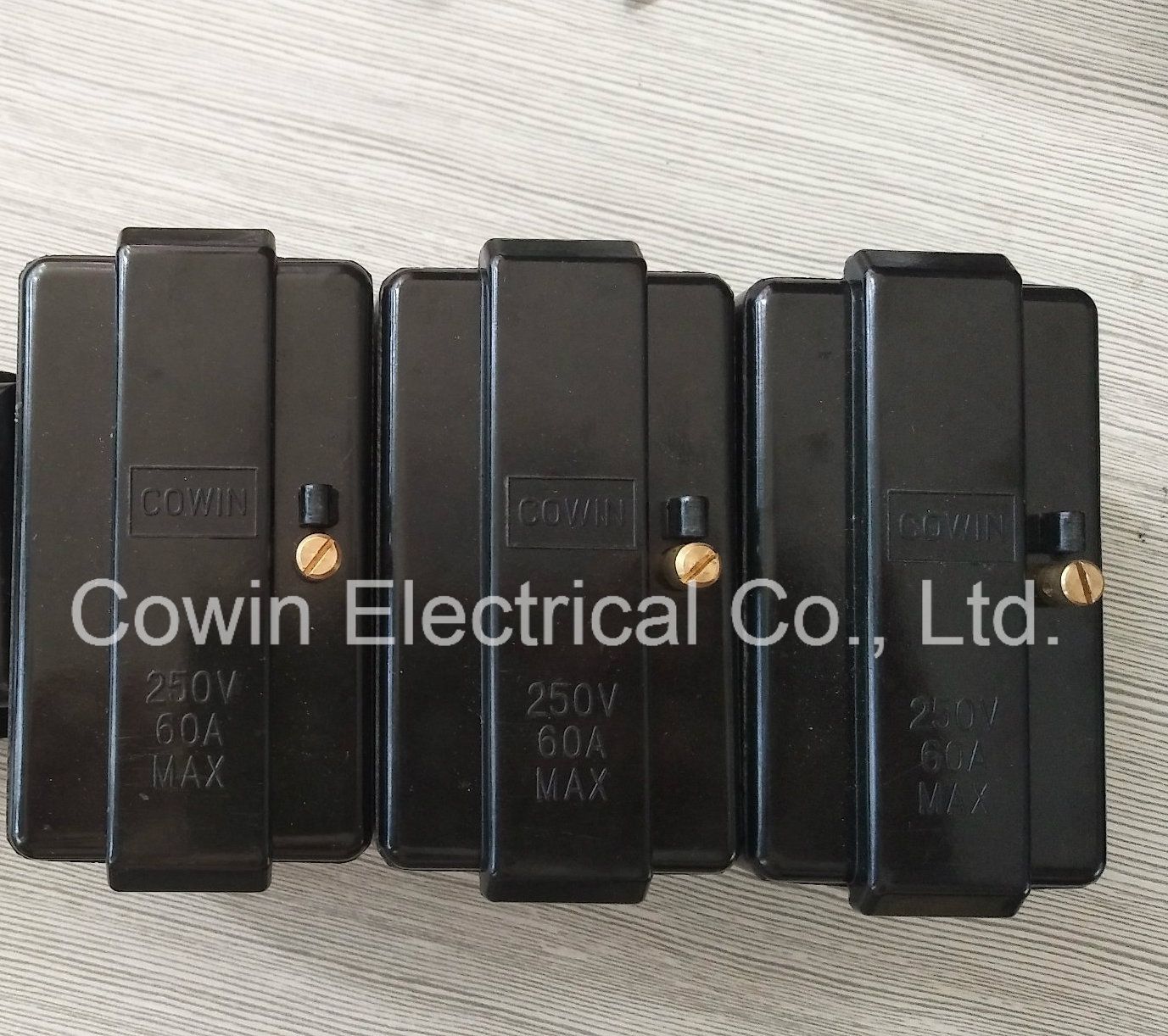 Low Voltage Service Bakelite Cut out Fuse Protection 60A