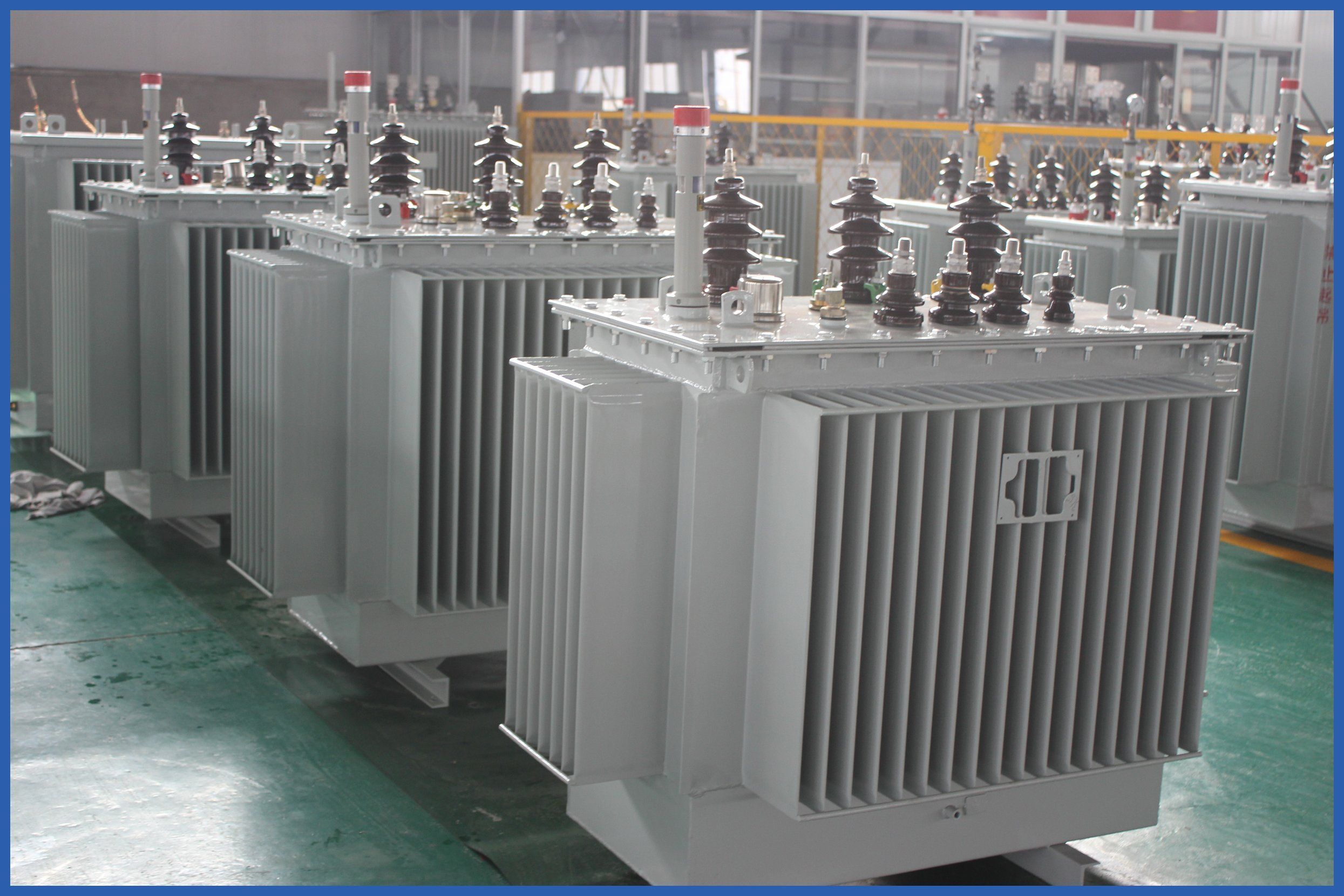 630kVA 10kv Oil Immersed Three Phase Electrical Power Distribution Transformer