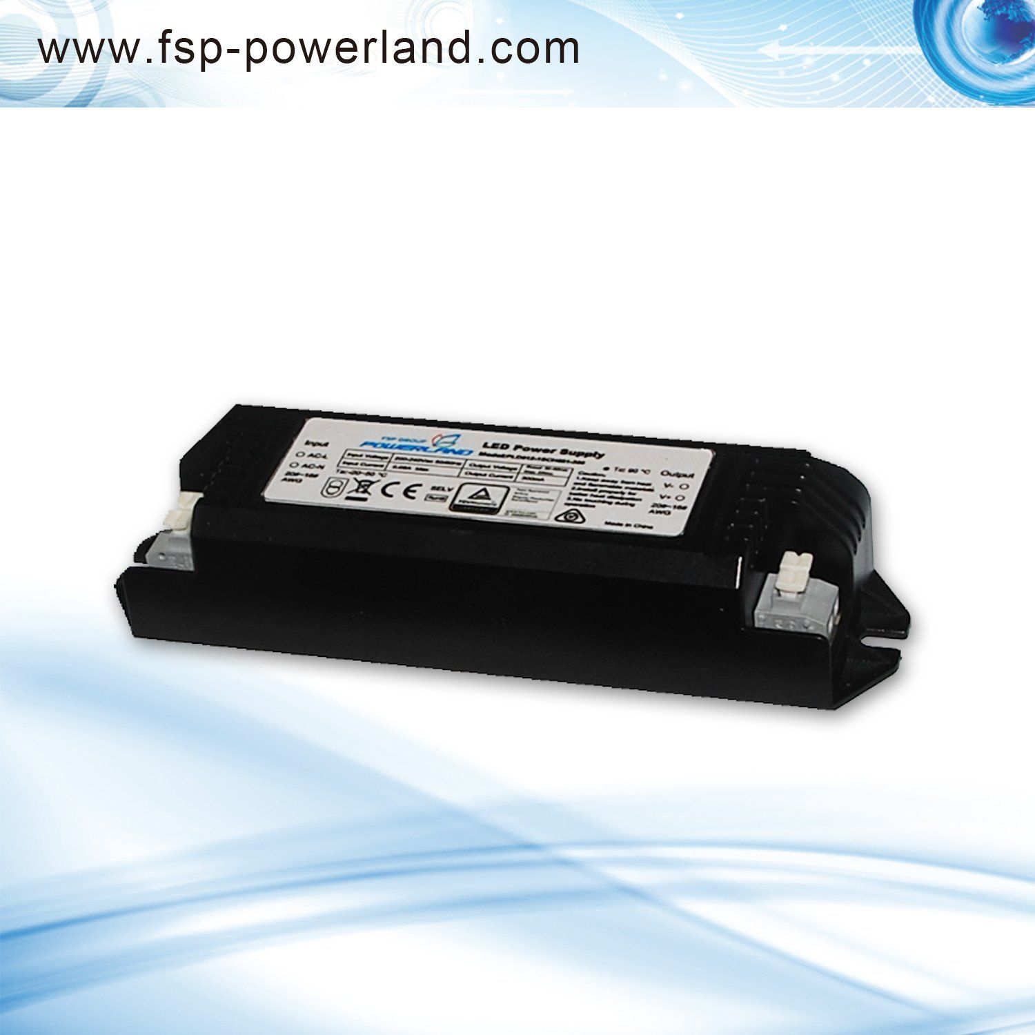 TUV Approved 40W 1.0A Constant Current EU LED Driver