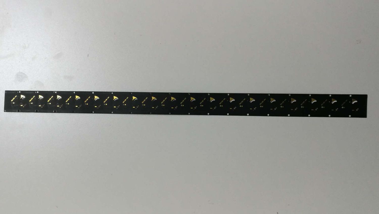 Black Printer Ink LED PCB 0.2mm Rigid Board