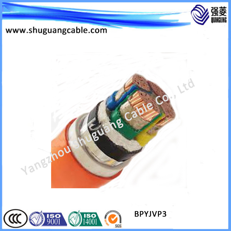 (BPYJVP3) XLPE/PVC/Al-Polyester Shielded/Frequency Convertible/Electrical Power Cable