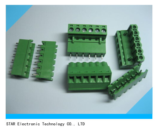 Factory Price 5.0mm 5.08mm Pluggable Terminal Block PCB