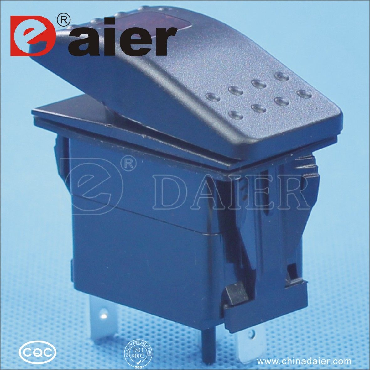 Motorcycle Waterproof Illuminated Marine Switch 20A 12VDC