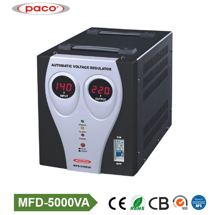 in Door 5000 Va Automatic Voltage Stabilizer for Home Appliance