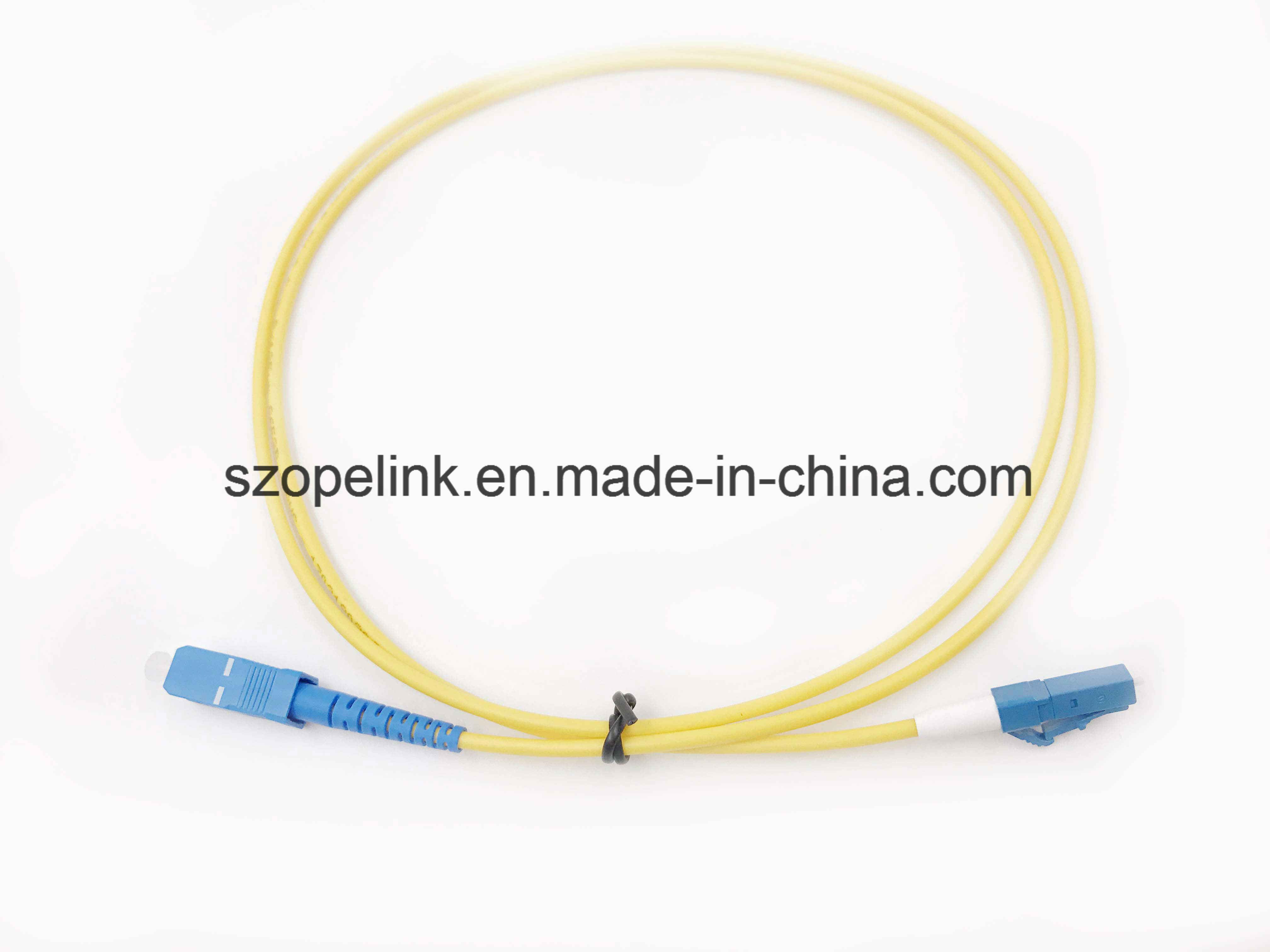 Fiber Optical Patch Cord LC-Sc Simplex, Sm for Optical Fiber Communication System
