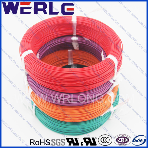 Teflon Insulated 200 Degree 300V Solid Wire