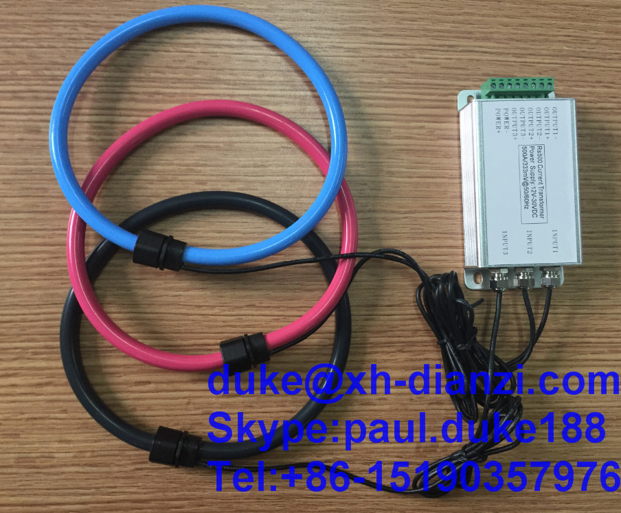 Three Phase Rogowski Coil for Transmission Plant