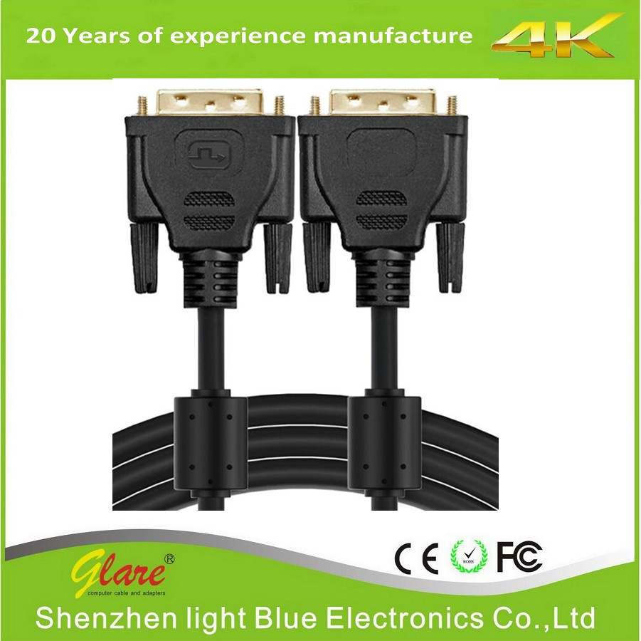 Gold Plated 24+1 DVI to DVI Cable