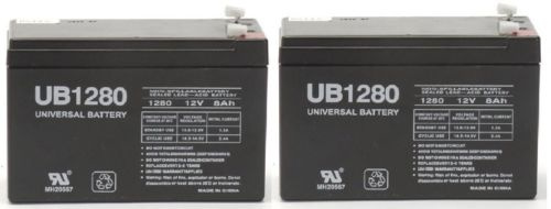 12V 8ah 2pk Universal Battery Ub1280 for Razor Scooter