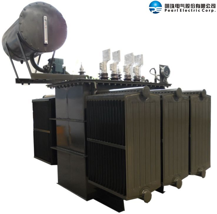 Oil-Immersed Distribution Transformer with Panel-Type Radiator