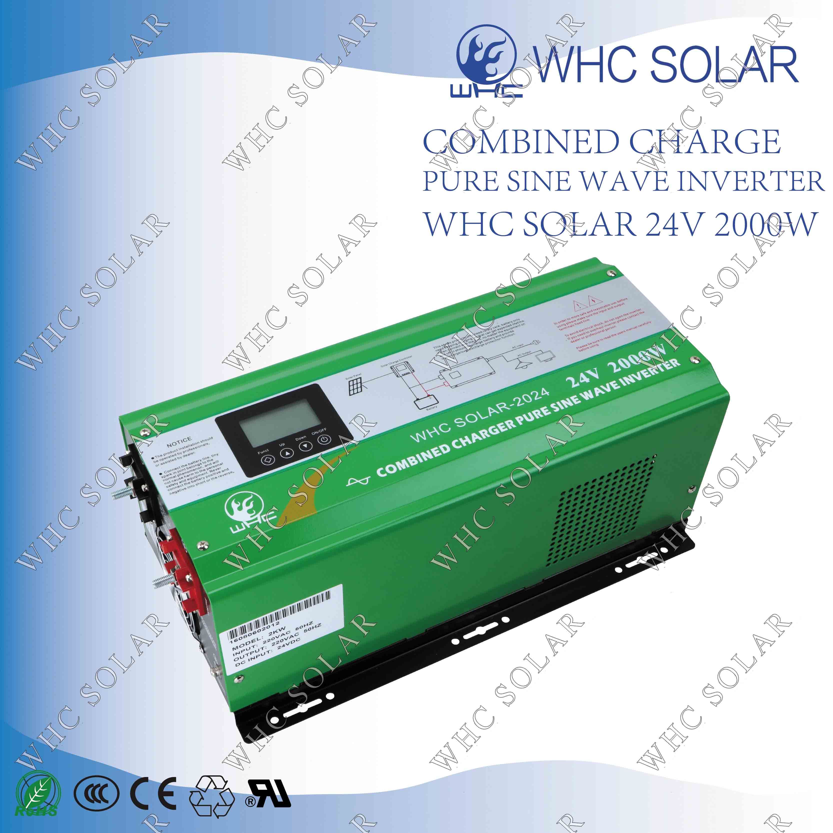 Solar Power 2000W 12V 220V Low Frequency Inverter