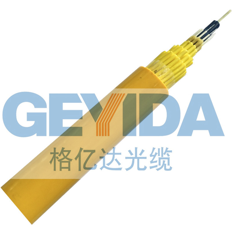 48 Core Indoor Breakout Optical Fiber Cable with Flame Retardant PVC
