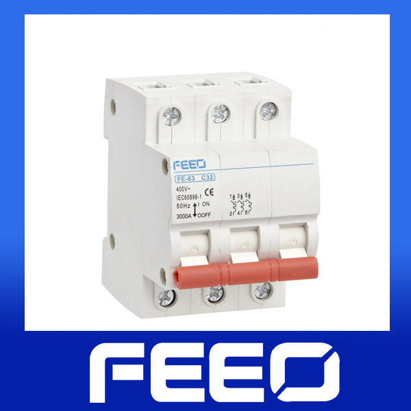 3phase 63A MCB Price Miniature Circuit Breaker