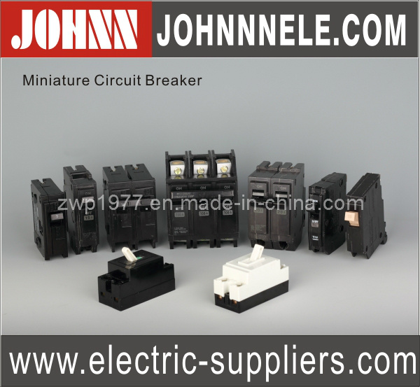 Black Plug-in MCB with CE