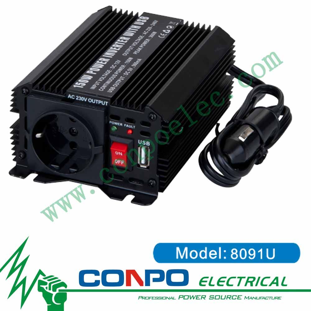 8091u 150W Modified Sine Wave Inverter+USB