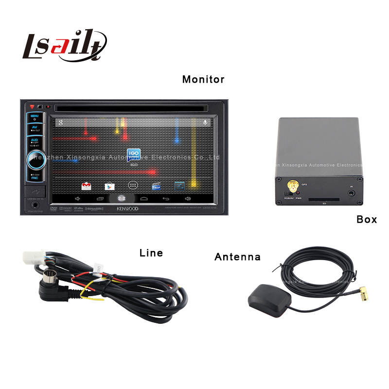 Navigation Box on Android 4.4 for Kenwood DVD with 3G Network