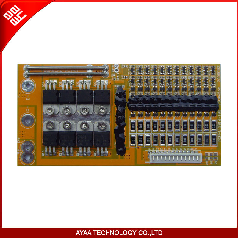 Lithium Battery with BMS Protection PCB Board Customize