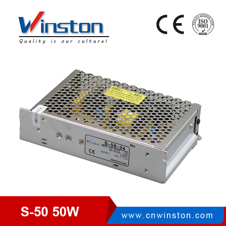 High Quality Single Output 50W Switching Model Power Supply
