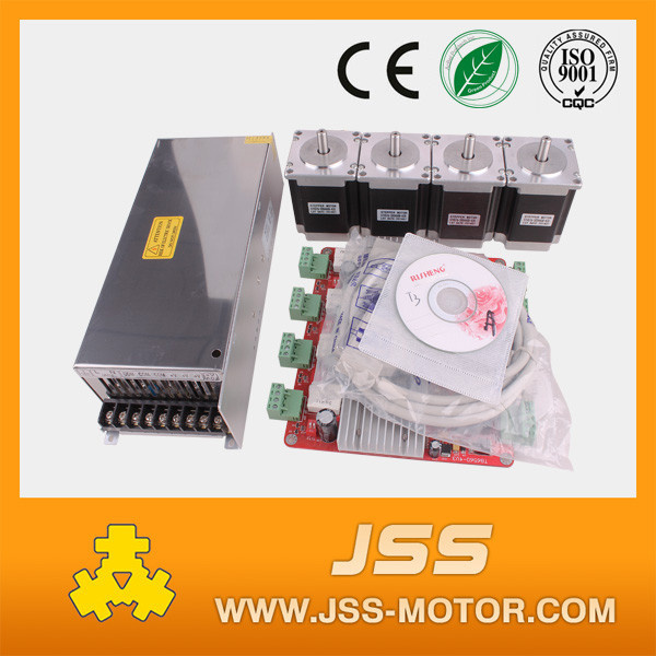 CNC Stepper Motor Kits, 4 Axis Tb6560 Driver Board, NEMA23 Stepper Motor