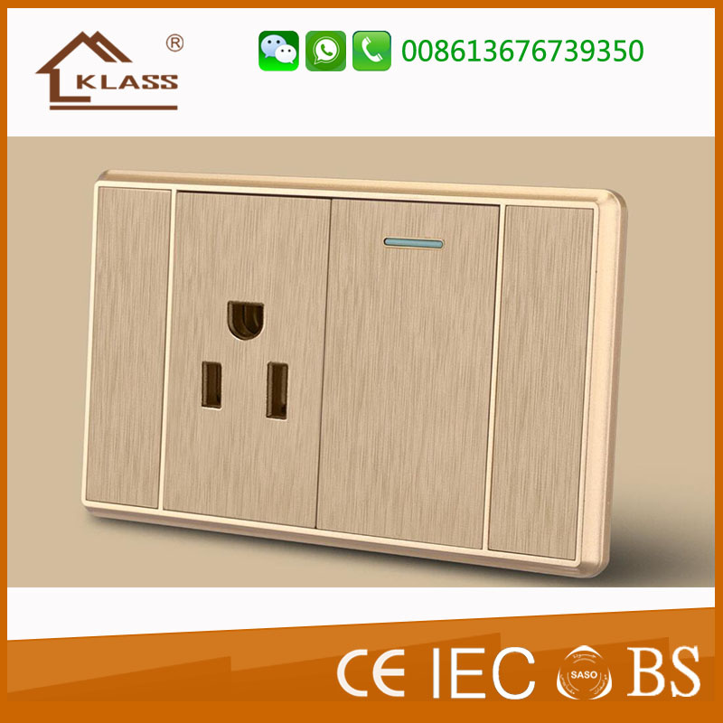 South America Venezuela Electrical Light Wall Switch Socket