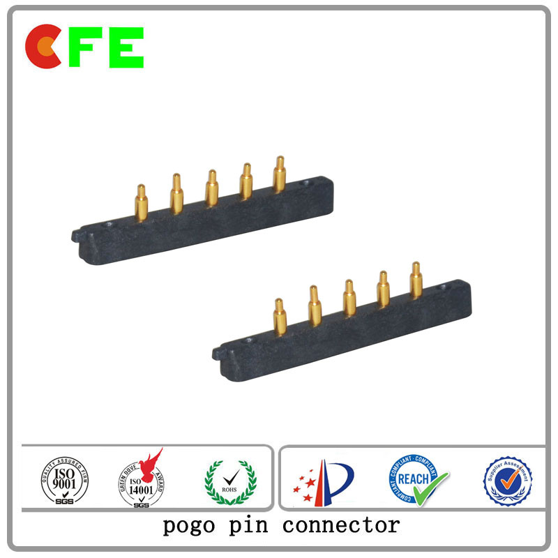 5pin Pin Spring Loaded Electrical Connector