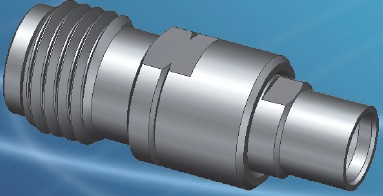 SMP Female to 2.4mm Female Adaptor