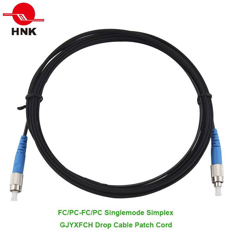 FC/PC GJYXFCH Type Fiber Optic Drop Cable Patch Cord