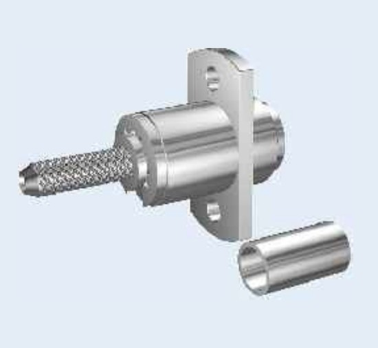 Bma Straight Bulkhead Jacks for Flexible Connectors