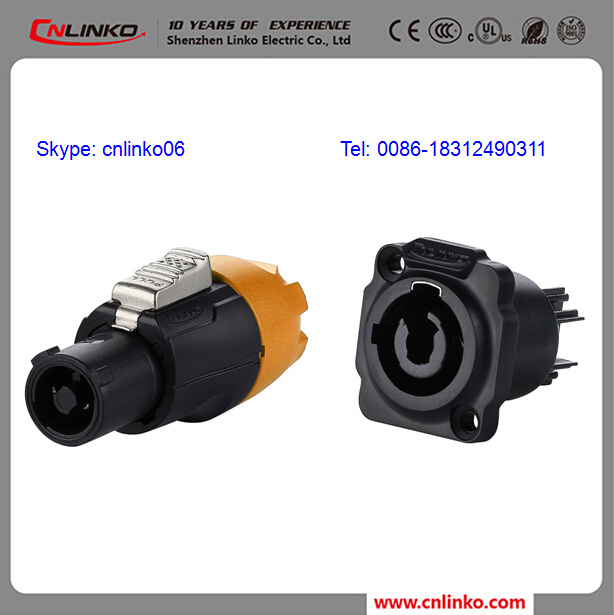 3.5mm Panel Mount Audio Jack Plug and Socket Connectors/Electric Quick Connectors