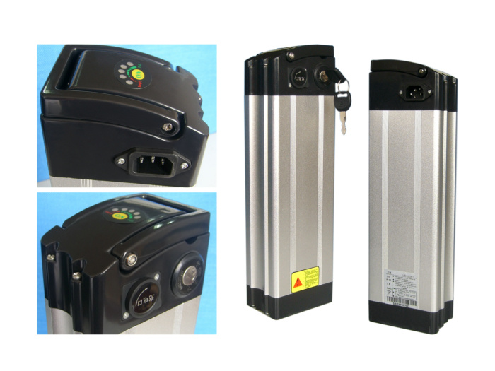 36V 10ah Silver Fish Type Lithium Battery Pack