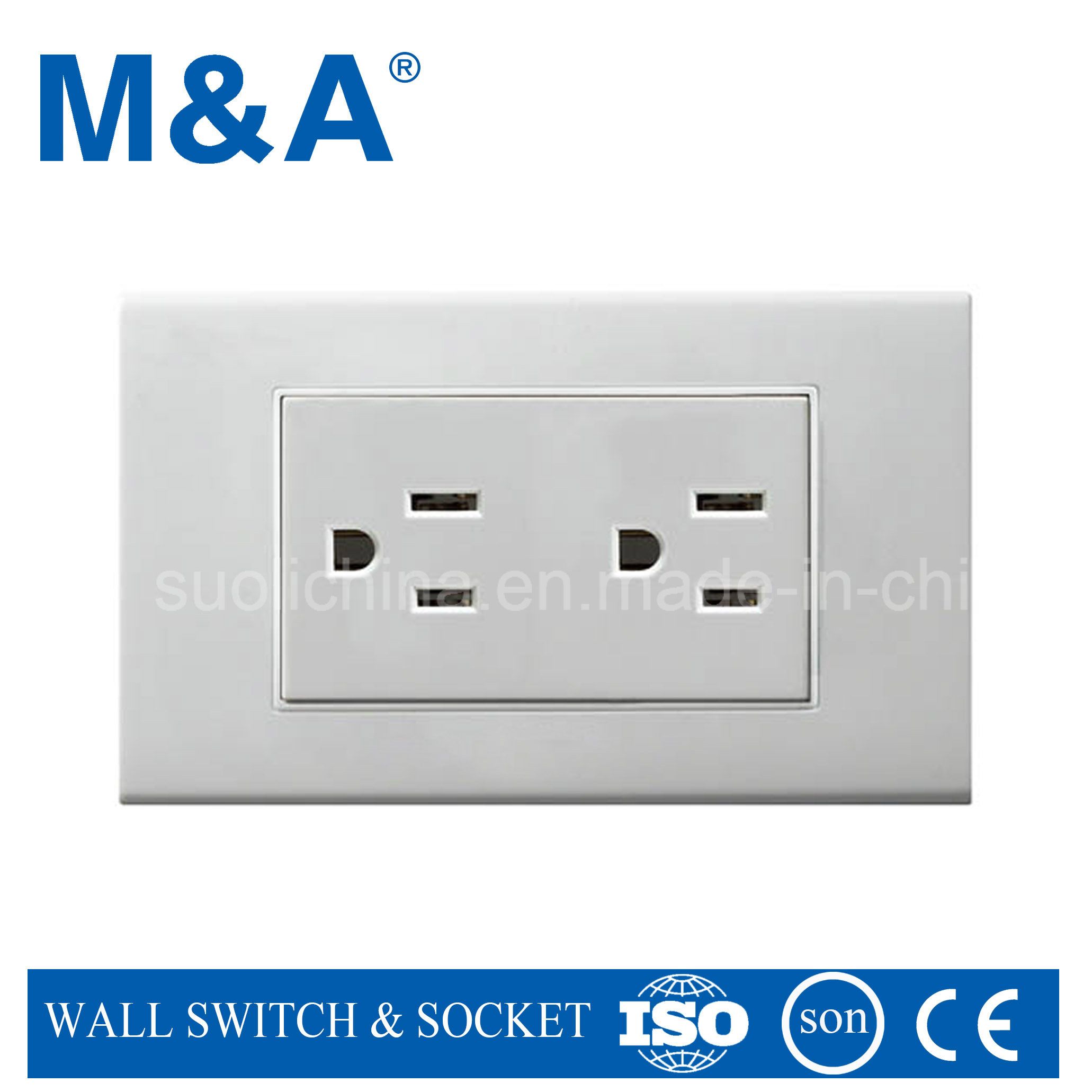 Ma Series 2g American Wall Socket