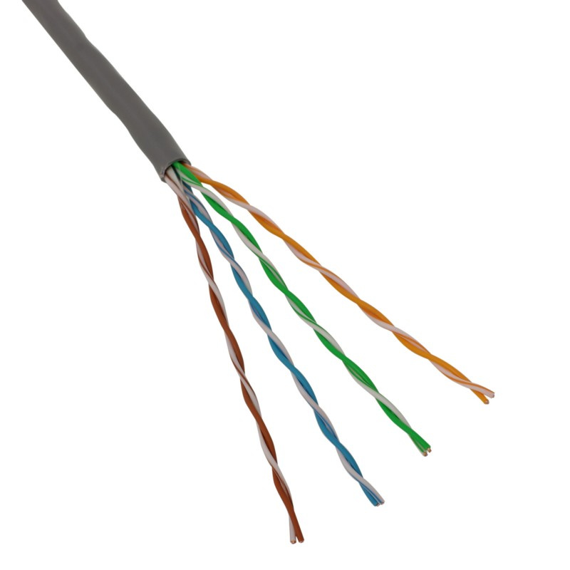 High Speed Network UTP Cat5e LAN Cable 4pr 24AWG