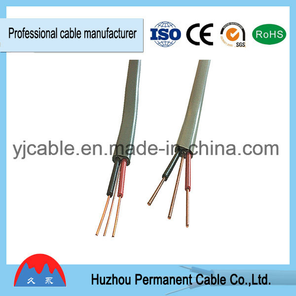 BVVB+E Flat Cord Electrical Wire Power Cable