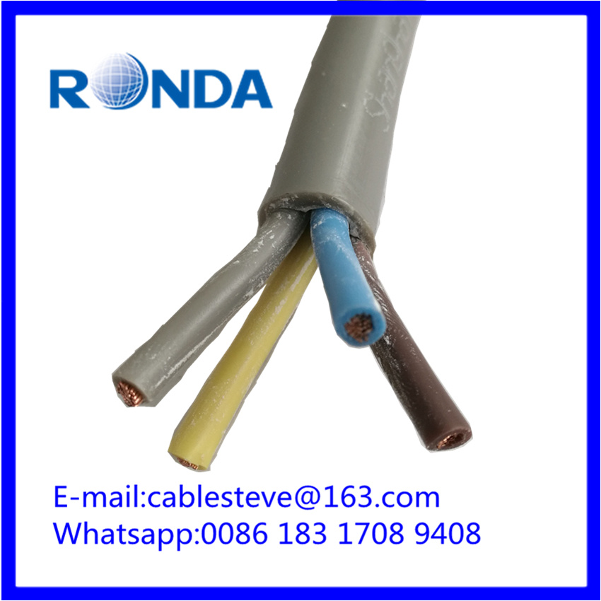 4X16 sqmm PVC flexible electrical copper cable
