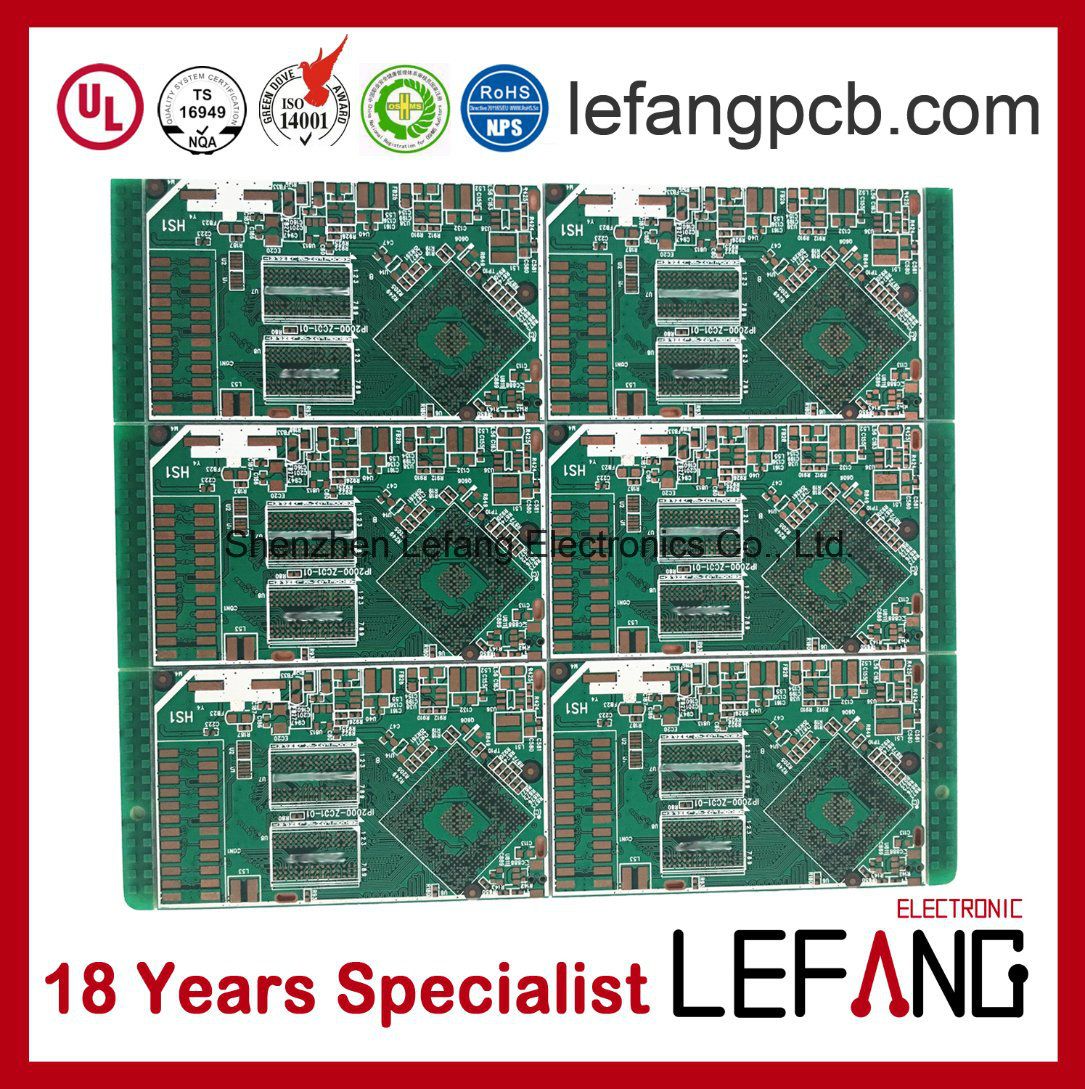 Multilayer Security Surveillance Device Circuit Board PCB Expertise