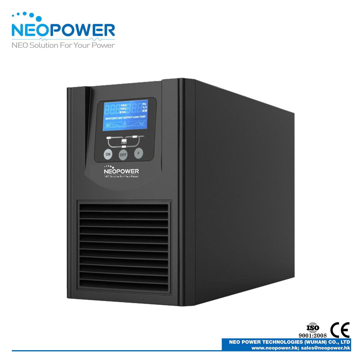 2kVA UPS Power Online Single Phase