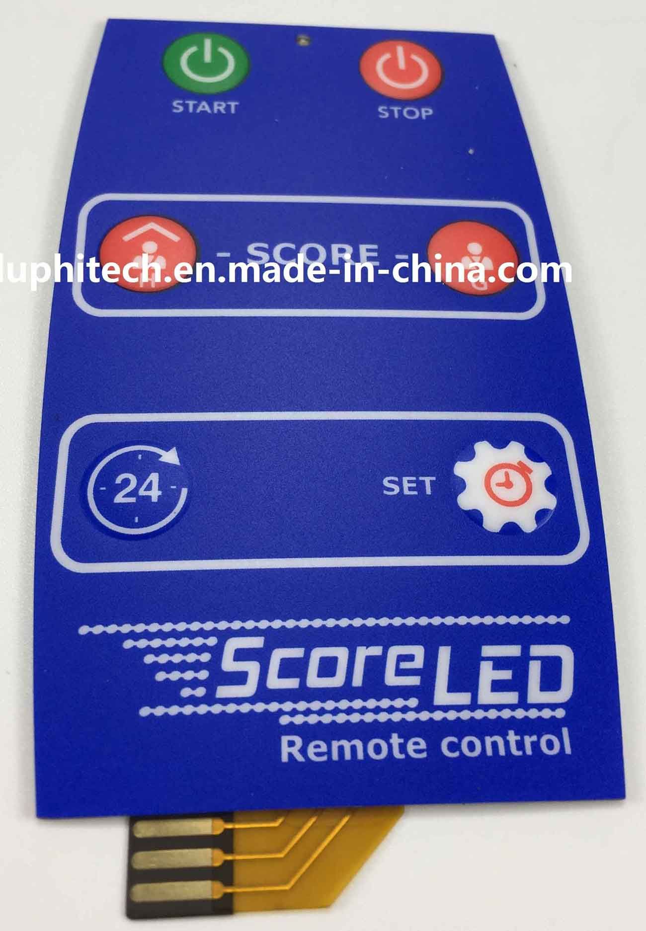 FPC with 3m467 Adhesive Flat Embossed Autex Membrane Swtich