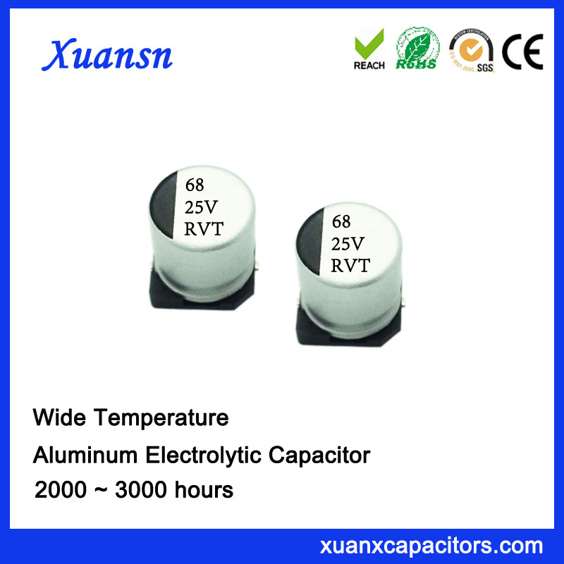 68UF 25V SMD Standard Aluminum Electrolytic Capacitor